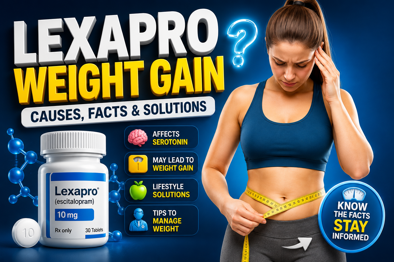 lexapro weight gain