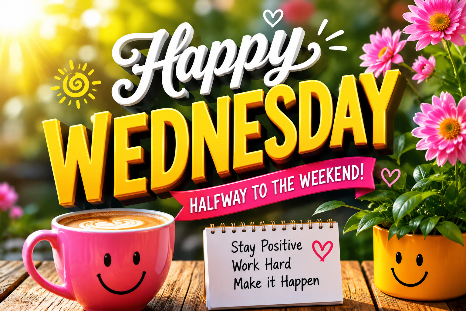 8 Uplifting Happy Wednesday Images for Your Morning Routine