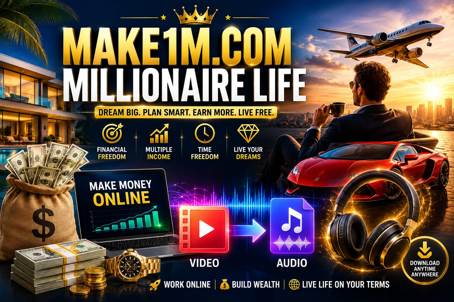 The Real make1m.com Millionaire Life: What It Actually Takes to Live It