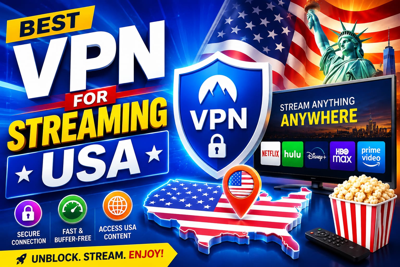 VPN for Streaming USA