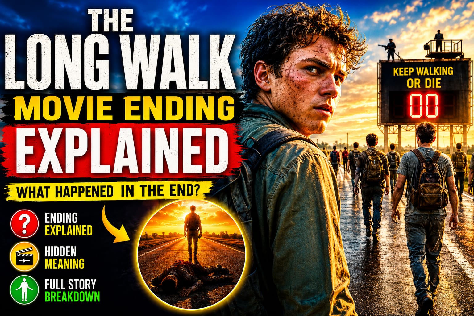 the long walk movie ending explained
