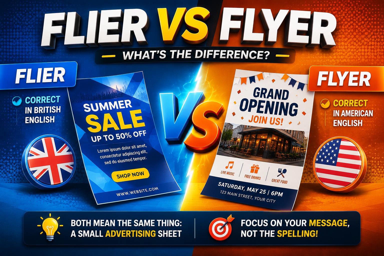 flier vs flyer