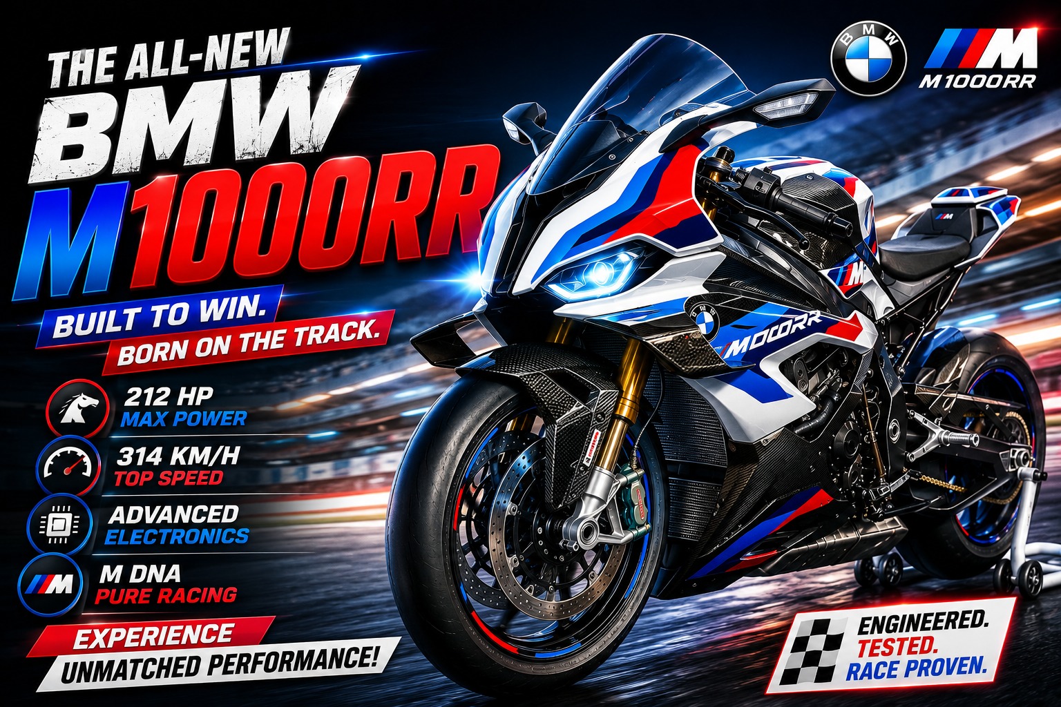 Unleashing Power: The BMW M1000RR Experience