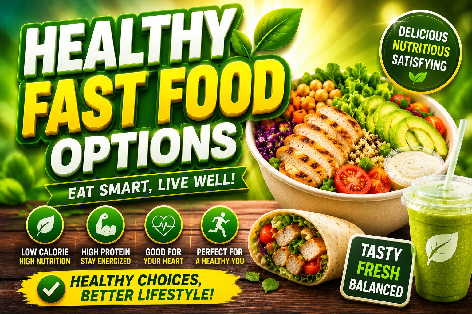 6 Fast Food Items That Are Surprisingly Healthy
