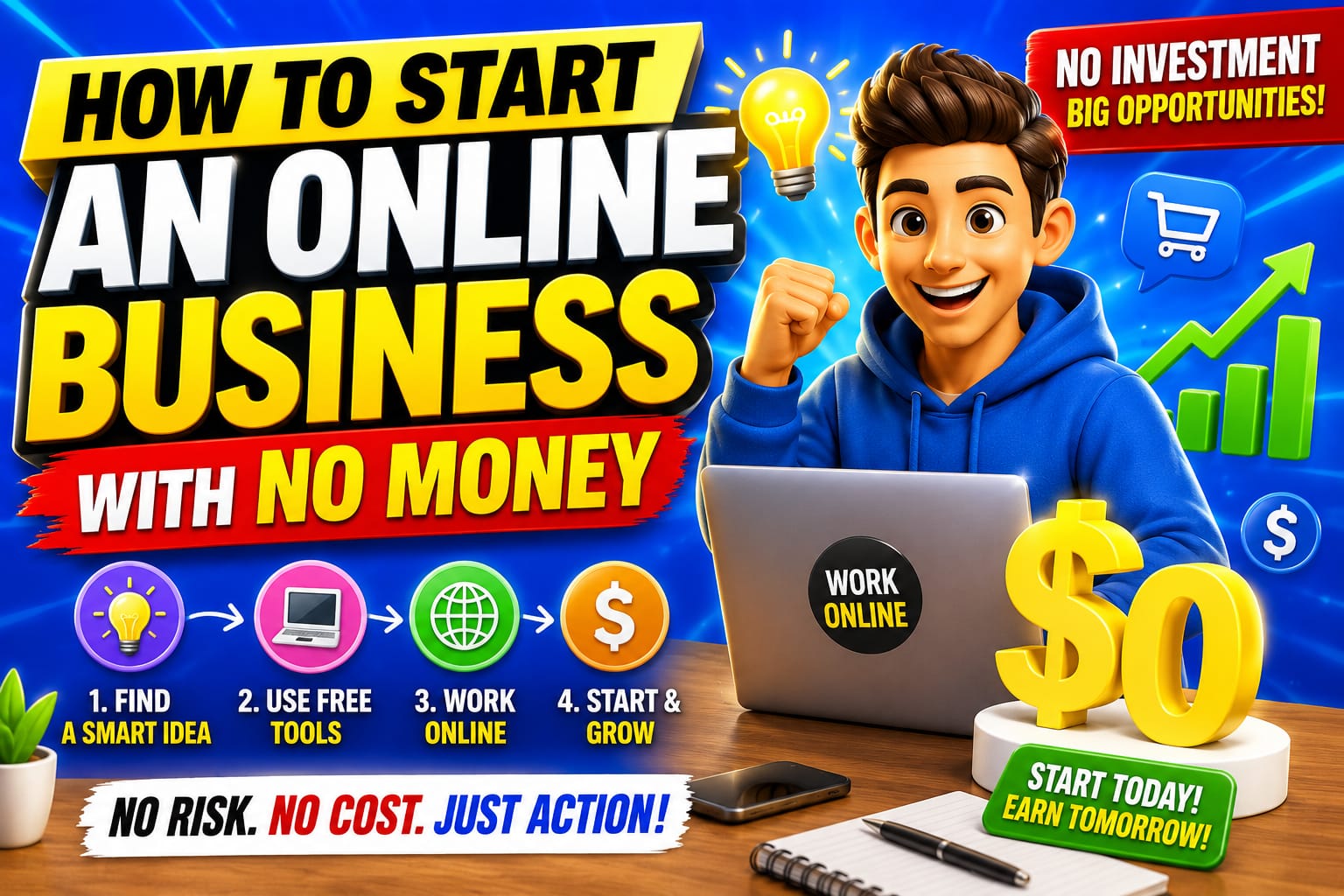 How to Start an Online Business with No Money: Lessons from Someone Who Actually Did It