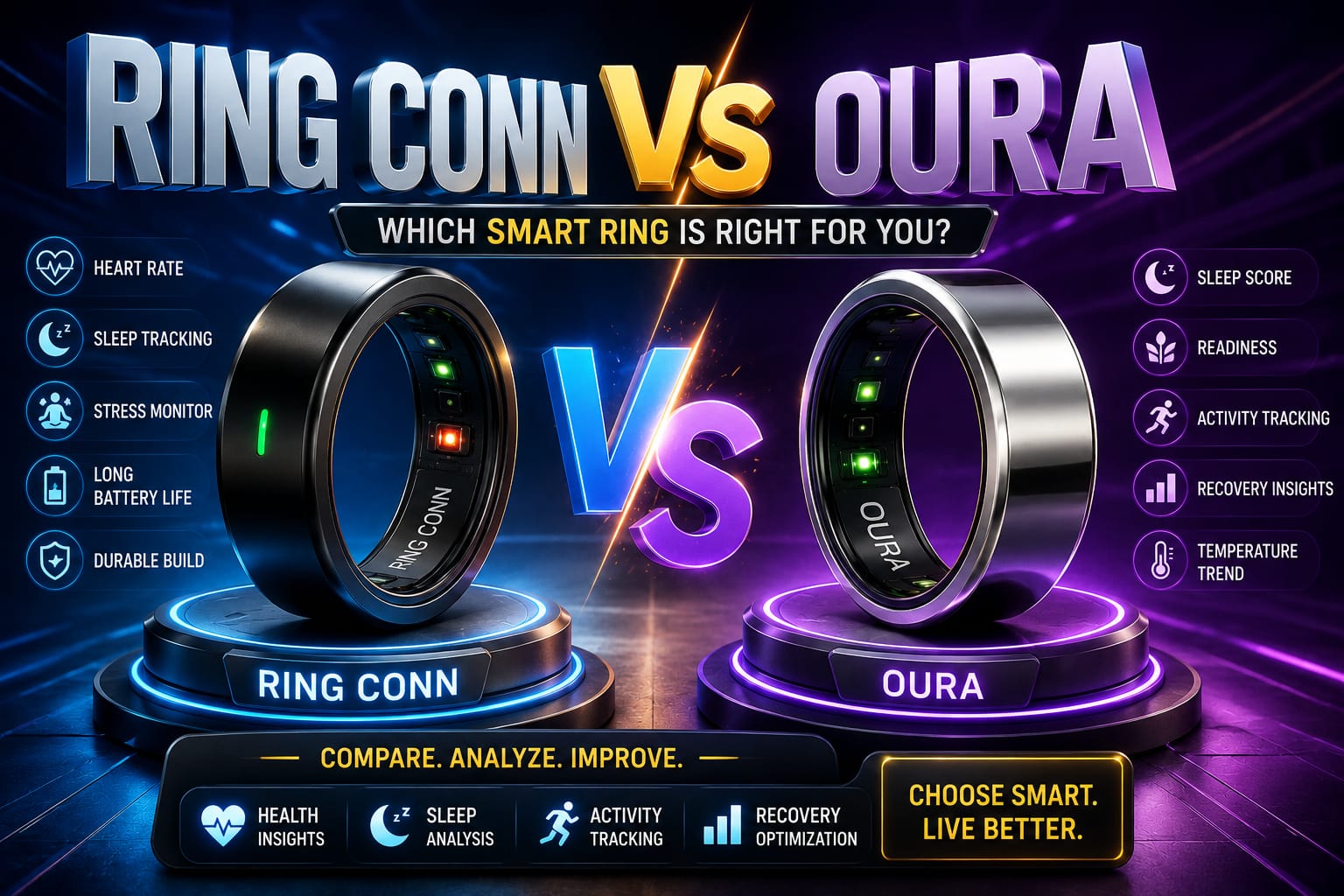Ring Conn vs Oura: My Brutally Honest Take After Months of Wearing Both