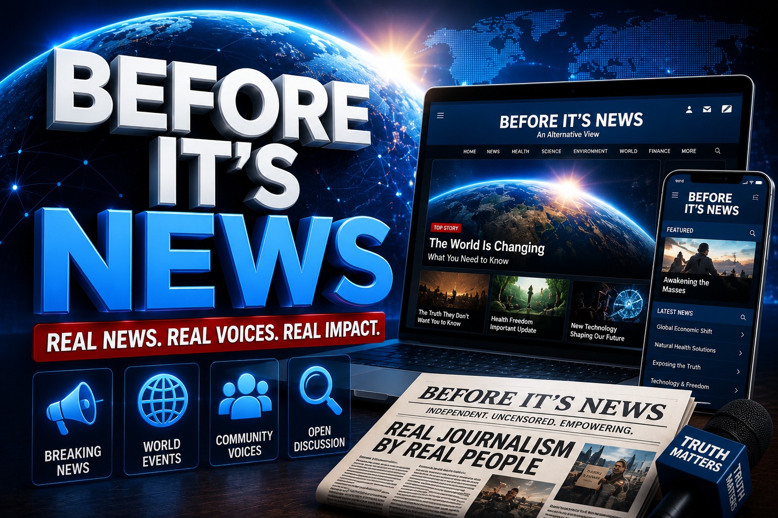 10 Trending Topics on Before It’s News Right Now