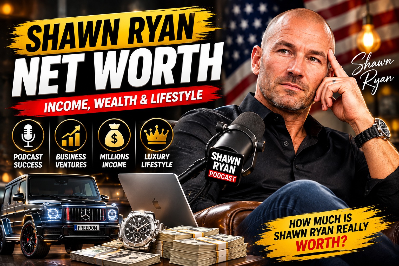 Shawn Ryan Net Worth: How a Former Navy SEAL Built a Media Empire from the Shadows